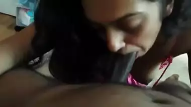 Sexy Indian Big Boobs College Girl Gives Amazing Blowjob