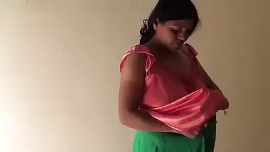 Desi Aunty Strip tease in Shower