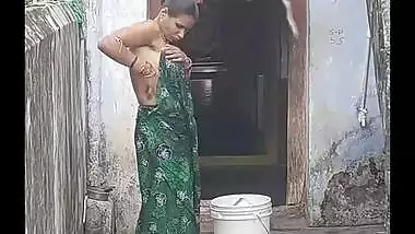 Indian wife pissing bhabi caught