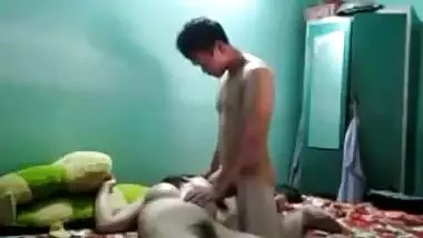 Indian couple playing fetish games in their...