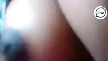 Desi village girl show her big boob and pussy video call