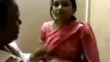 Desi Bhabhi in Salwar Suit Boobs Fondled