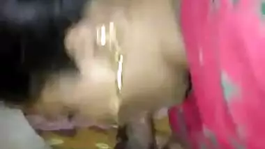Horny Indian Wife Blowjob and FUcked in Doggy Style