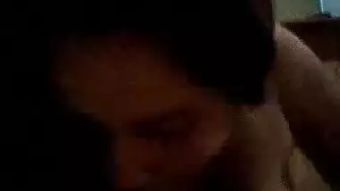 Sexy indian aunty getting cum in face