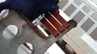 Randi in railway station sucking dick caught by voyeur