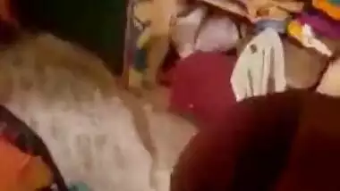 Telugu Aunty Stripping Saree For Sex With Landlord