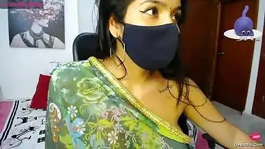 cousin only in saree teasing her brother