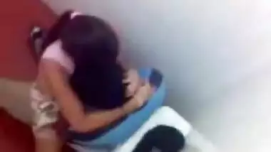 Hidden Cam Mms Scandal Of College Couple In Washroom