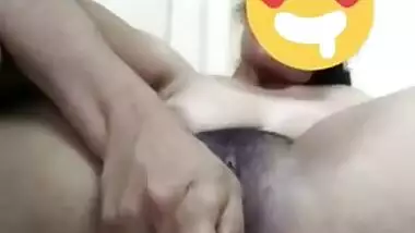 horny indian girl masturbation with toothbrush