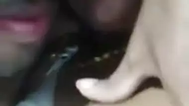 South Indian GF sucking dick of her lover