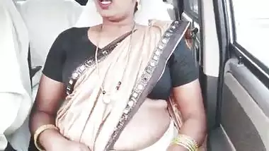 Indian call girl car sex Telugu dirty talks.