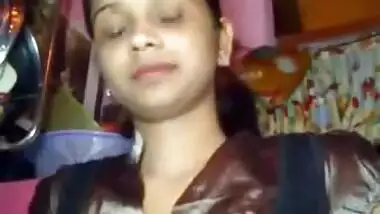 sexy desi girl stripping dress n bra and go topless for bf