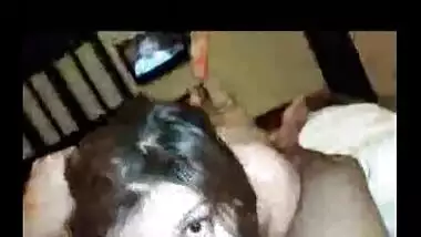 Indian gf giving best BJ ever to lover