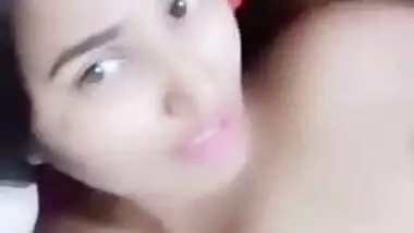 Entrancing Desi girl tries to fall asleep but boyfriend craves porn