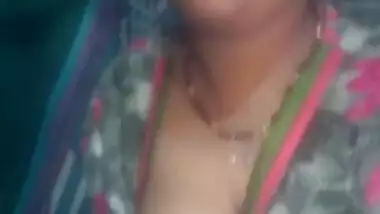 Devar pumping boobs of Bhabhi on cam
