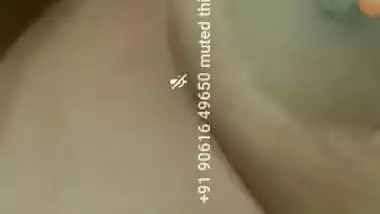 Desi bhbai show her big boob video call with her lover