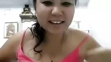 Man works hard but whorish Indian wife flirts with guys via webcam