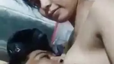 Sexy gujarati wife breastfeeding neighbor uncle