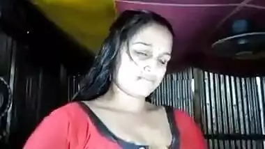 Busty hot wife Dehati nude MMS video