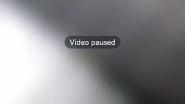 BBW showing nude body on video call with lover