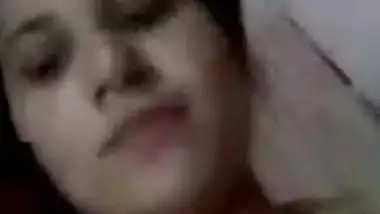Pakistani lady video call showing big boobs