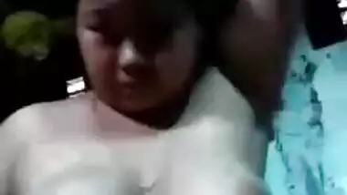 Nepali Girl Showing Her Huge Tits