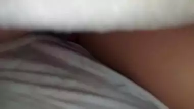 Desi Teen My Sisters Pussy Between The Sheets