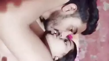 Girlfriend boob press hard and romantic foreplay