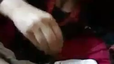 Desi wife shaving 10-pounder of her husbands Desi MMS video