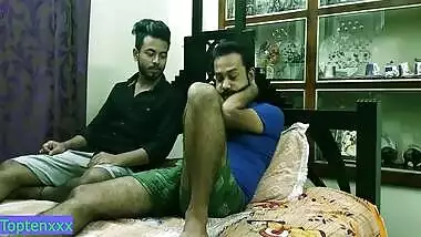 Aunty Fucking With Two Stepbrother! Nokrani Se Payer!