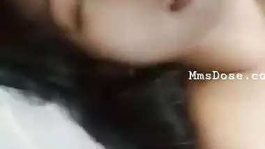 Hot babe takes her BF’s virginity in Nepali porn video