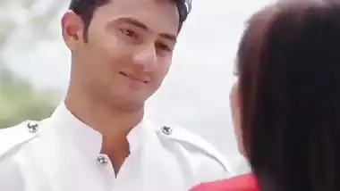 Indian aunty enjoys with her car driver