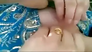 Hawt Indian bhabhi outdoor sex clip with devar