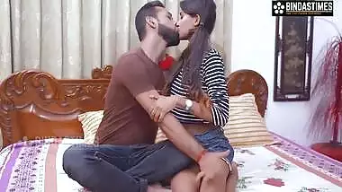 Indian School Girl Seduces Her Tuition Teacher To Fuck Her And Creampie ( Hindi Audio )