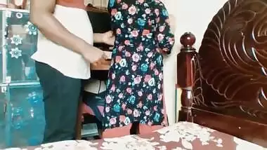 Indian step sister surprised by her brother
