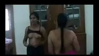 South Indian Aunties In Threesome