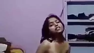 Sexy Indian girl Fingering Selfie