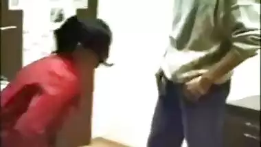 Bangalore cheating office girl in red panty fuck her boss in hotel