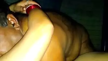 Desi Bhabhi boobs sucking by father-in-law