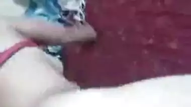 Hot new teen sex video captured by her cousin bro