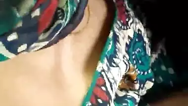 Damn Very Hot Deep Cleavage from top angle capture in bus