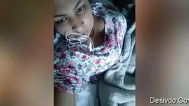 Fb call recording by me, Full boobs popping out