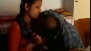 Kinky teacher sucking nipples of student in coaching! Desi scandal MMS