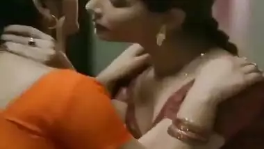 Lesbian Kiss With Hot Indian