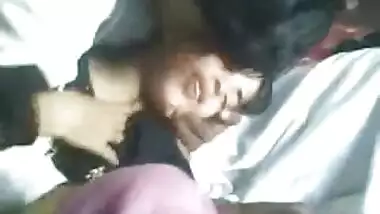 Amateur horny couple fucks on webcam
