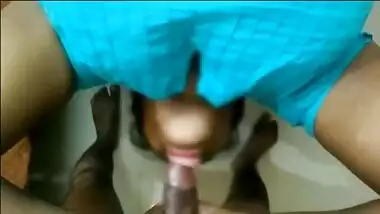 Indian College Girl Deepthroat Blowjob Upside Down