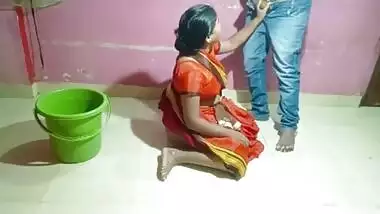Real Indian kamvali Bai maid sex by owner