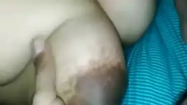 Milky boobed Wife Blowjob before delivery.