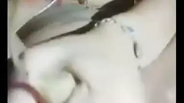 Video call sex masturbating creamy pussy viral GF