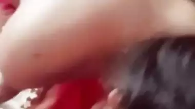 A big dick guy’s blowjob MMS with a nude whore